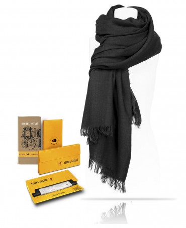 Палантин Унисекс JW100-BERGE/BLACK